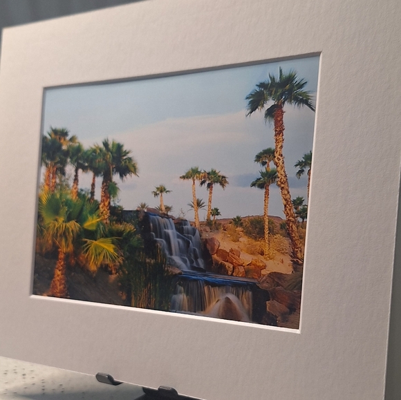 NWT - Lake Las Vegas By Jack E. Stiddard 5x7 Photo /8x10 Mat - Picture 5 of 5